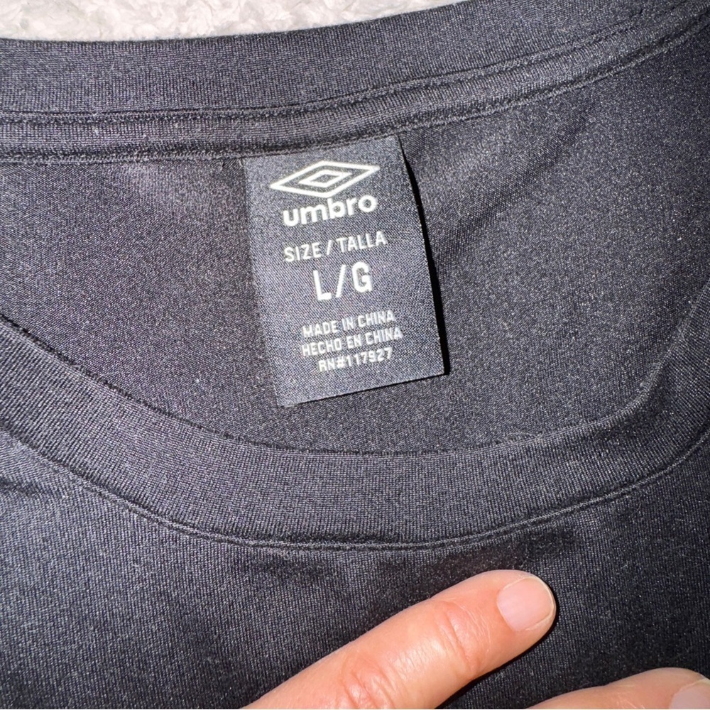 Umbro Black Athletic Dress Size Large - Picture 2 of 7